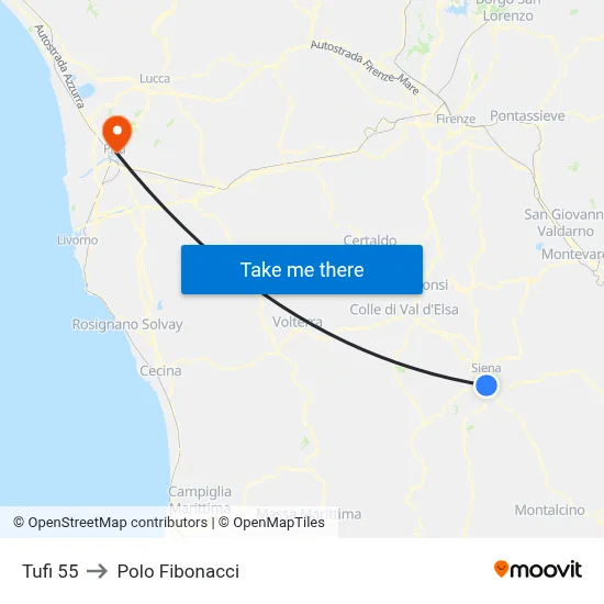 Tufi 55 to Fibonacci Pole map