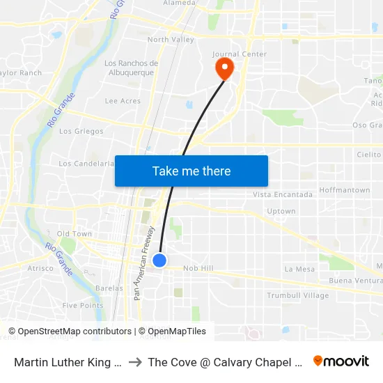 Martin Luther King @  Maple to The Cove @ Calvary Chapel Albuquerque map