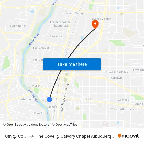 8th @ Coal to The Cove @ Calvary Chapel Albuquerque map