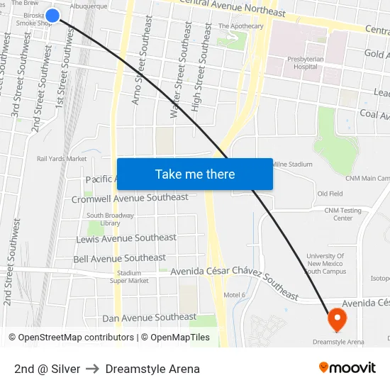 2nd @ Silver to Dreamstyle Arena map