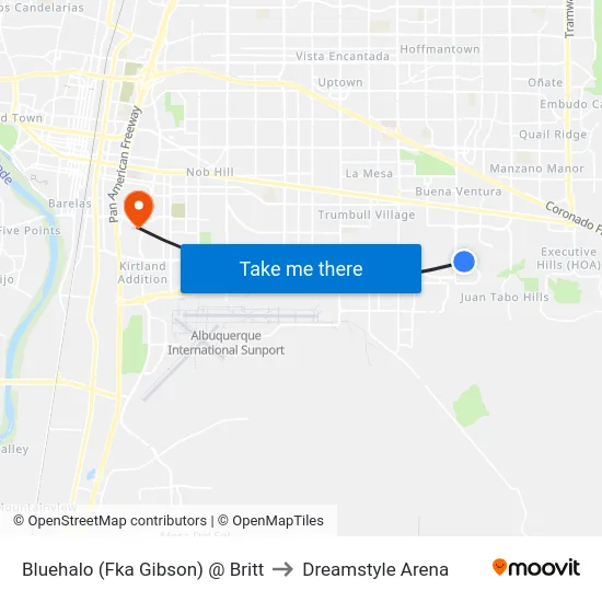Bluehalo (Fka Gibson) @ Britt to Dreamstyle Arena map