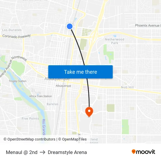 Menaul @ 2nd to Dreamstyle Arena map