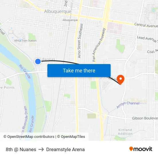 8th @ Nuanes to Dreamstyle Arena map