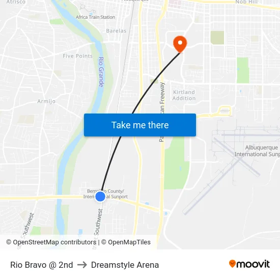 Rio Bravo @ 2nd to Dreamstyle Arena map