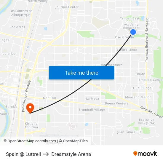 Spain @ Luttrell to Dreamstyle Arena map