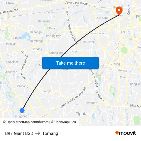 B97 Giant BSD to Tomang map