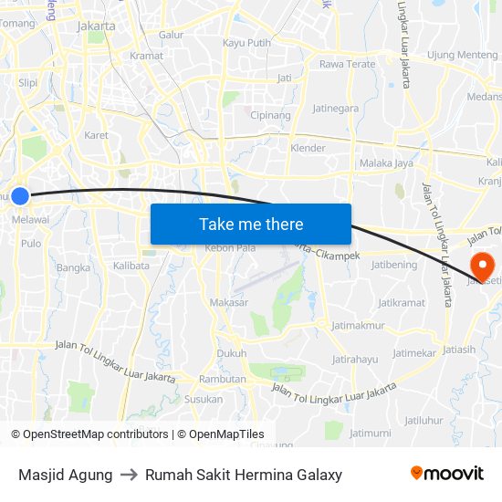 Masjid Agung to Rumah Sakit Hermina Galaxy map