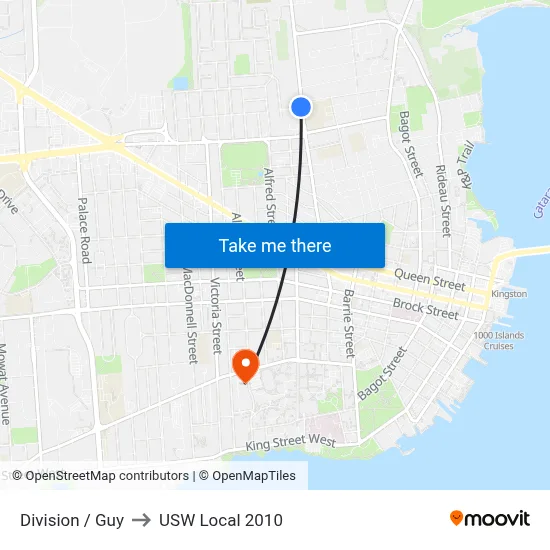 Division / Guy to USW Local 2010 map