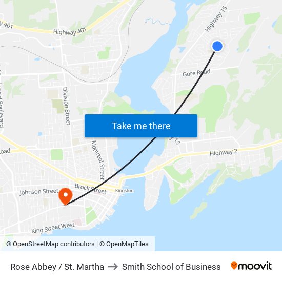 St. Martha Street (North Side Of Rose Abbey) to Smith School of Business map