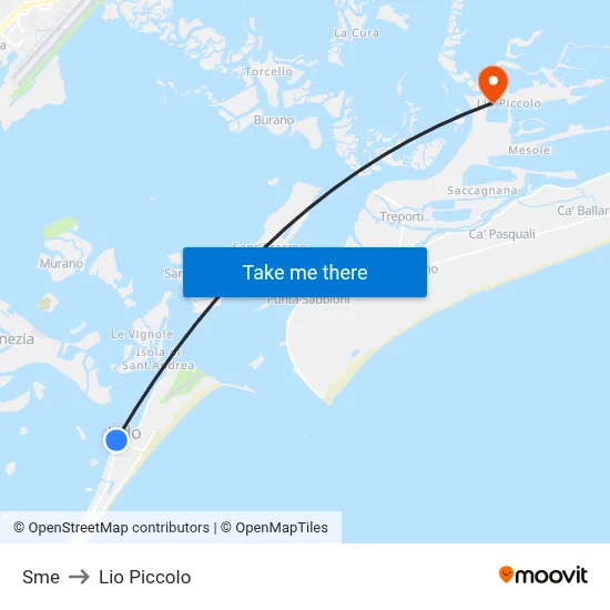 SME to Lio Piccolo map