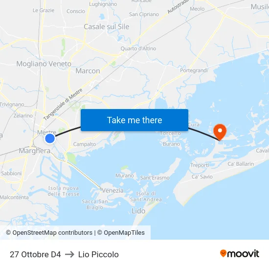 27 Ottobre D4 to Lio Piccolo map