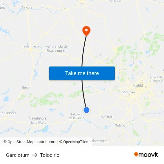 Garciotum to Tolocirio map
