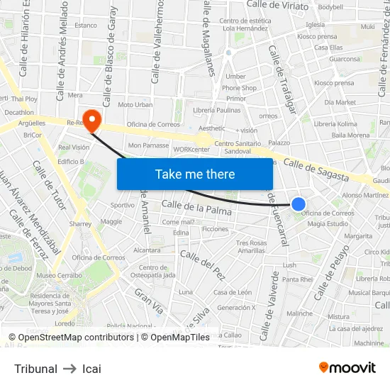 Tribunal to Icai map