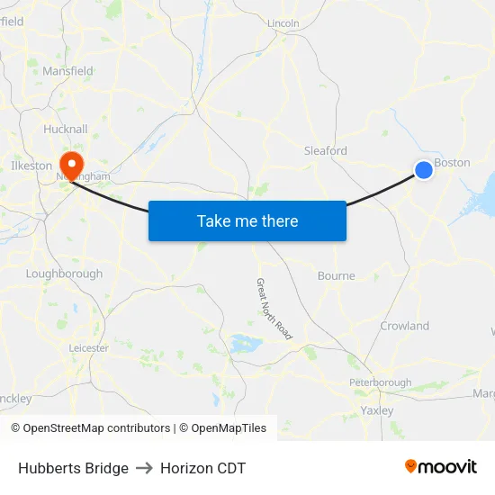 Hubberts Bridge to Horizon CDT map