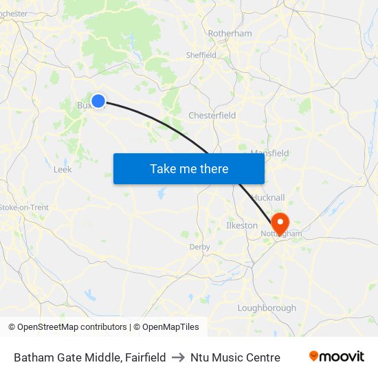 Batham Gate Middle, Fairfield to Ntu Music Centre map