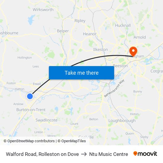 Walford Road, Rolleston on Dove to Ntu Music Centre map