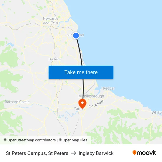 St Peters Campus, St Peters to Ingleby Barwick map