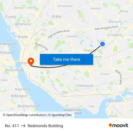 No. 411 to Redmonds Building map