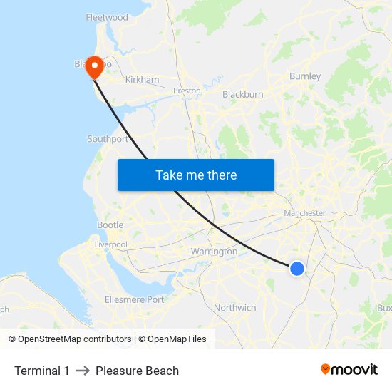 coach from manchester to blackpool pleasure beach