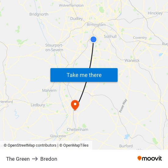 The Green to Bredon map