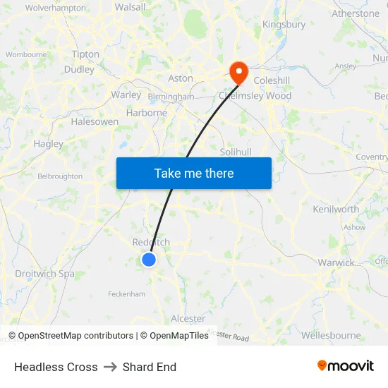 Headless Cross to Shard End map