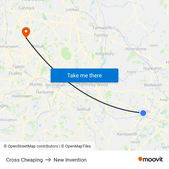 Cross Cheaping to New Invention map