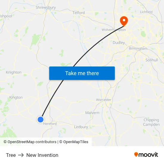 Tree to New Invention map