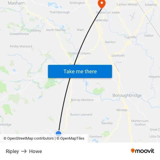 Ripley to Howe map