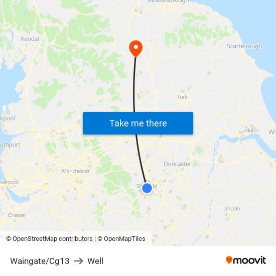 Waingate/Cg13 to Well map