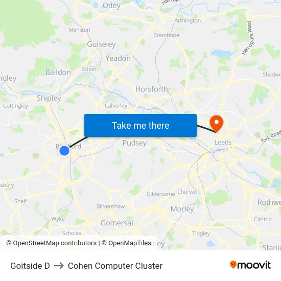 Goitside D to Cohen Computer Cluster map