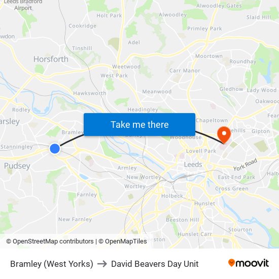 Bramley (West Yorks) to David Beavers Day Unit map