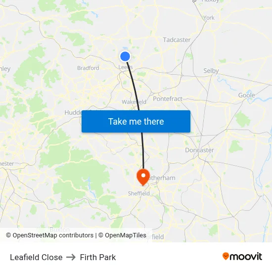 Leafield Close to Firth Park map