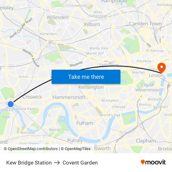 Kew Bridge Station To Kew Gardens | Fasci Garden