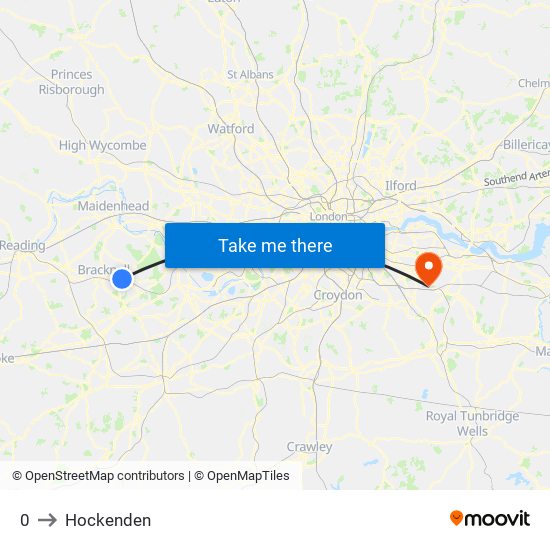 0 to Hockenden map