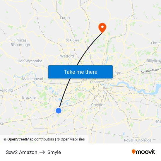 Sxw2 Amazon to Smyle map