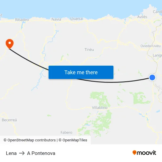 Lena to A Pontenova map