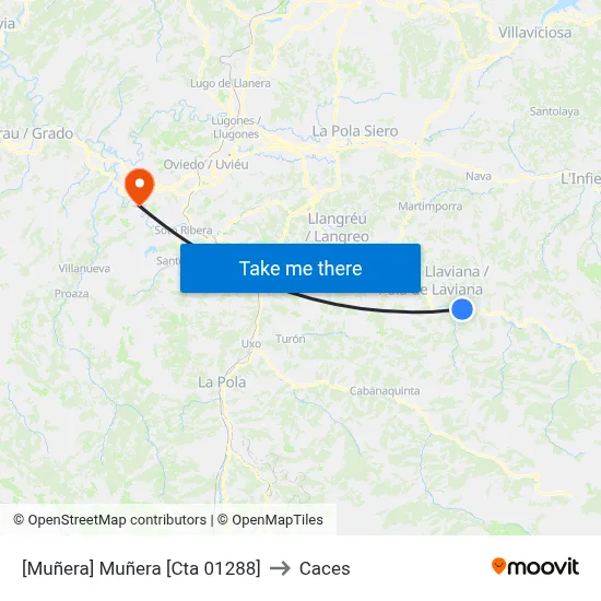 [Muñera]  Muñera [Cta 01288] to Caces map