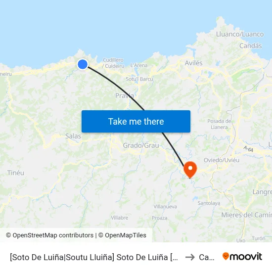 [Soto De Luiña|Soutu Lluiña]  Soto De Luiña [Cta 05277] to Caces map