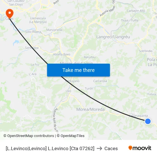 [L.Levinco|Levinco]  L.Levinco [Cta 07262] to Caces map