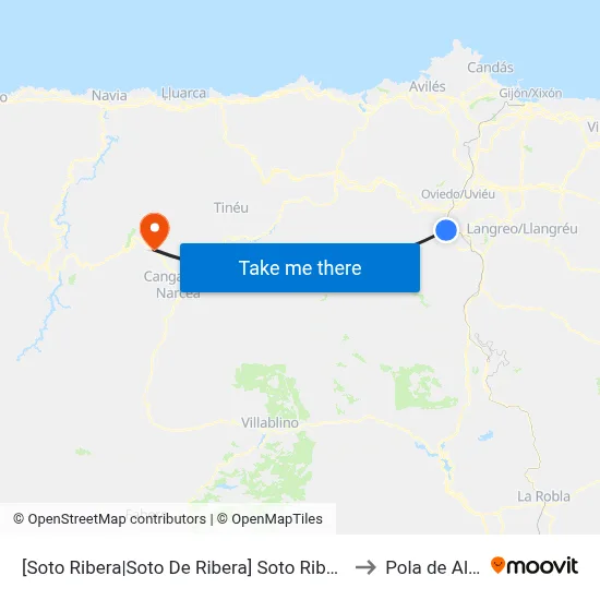 [Soto Ribera|Soto De Ribera]  Soto Ribera [Cta 02657] to Pola de Allande map
