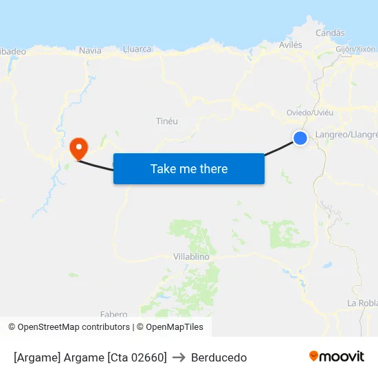 [Argame]  Argame [Cta 02660] to Berducedo map