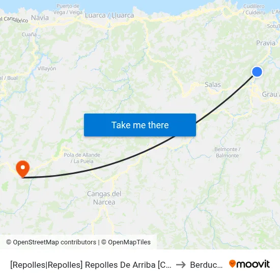 [Repolles|Repolles]  Repolles De Arriba [Cta 05301] to Berducedo map