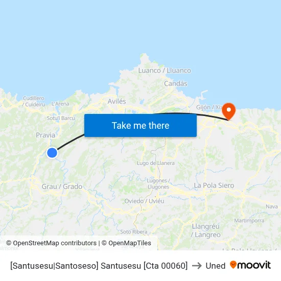 [Santusesu|Santoseso]  Santusesu [Cta 00060] to Uned map