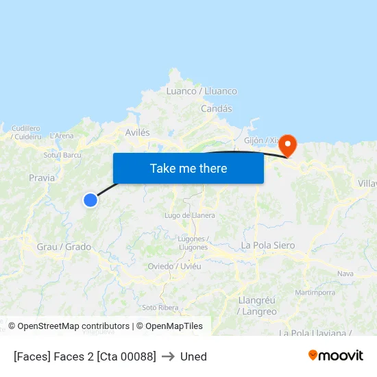 [Faces]  Faces 2 [Cta 00088] to Uned map