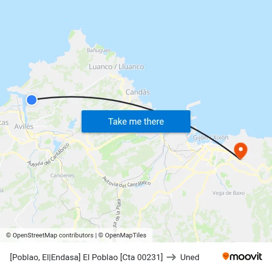 [Poblao, El|Endasa]  El Poblao [Cta 00231] to Uned map