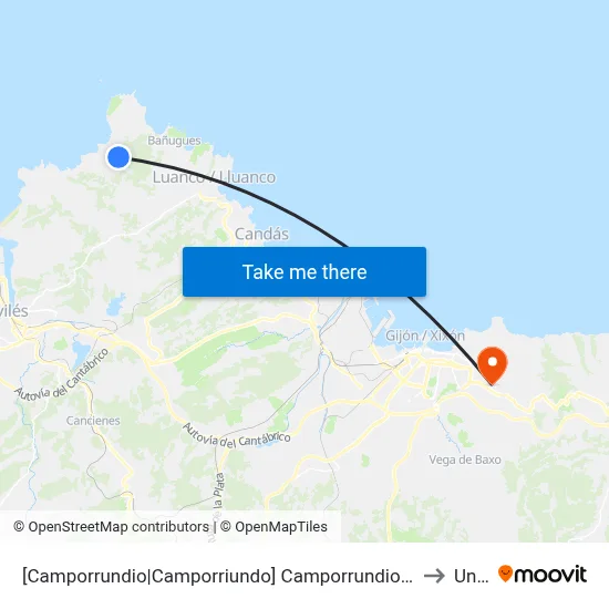 [Camporrundio|Camporriundo]  Camporrundio [Cta 00318] to Uned map