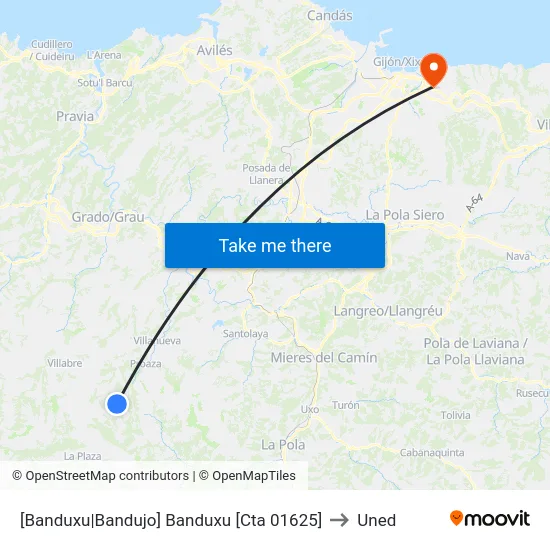 [Banduxu|Bandujo]  Banduxu [Cta 01625] to Uned map
