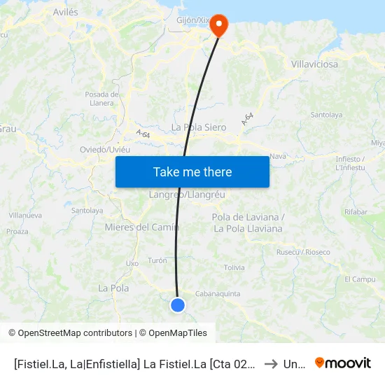 [Fistiel.La, La|Enfistiella]  La Fistiel.La [Cta 02373] to Uned map