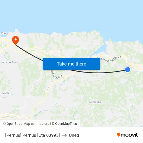 [Pernús]  Pernús [Cta 03993] to Uned map