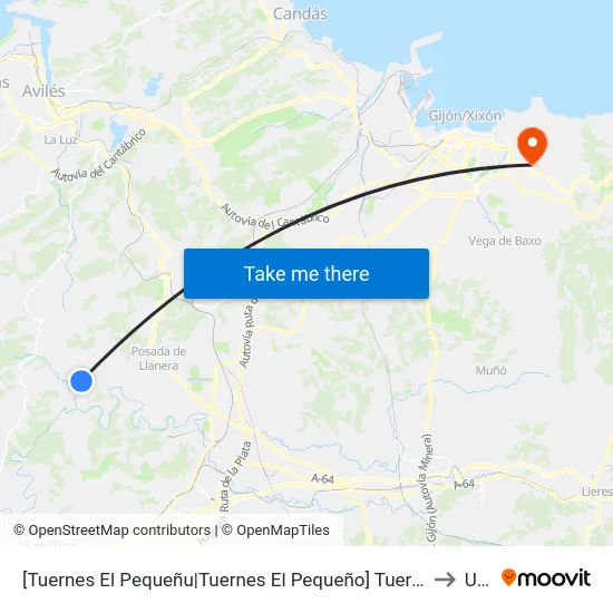 [Tuernes El Pequeñu|Tuernes El Pequeño]  Tuernes El Pequeñu [Cta 04202] to Uned map